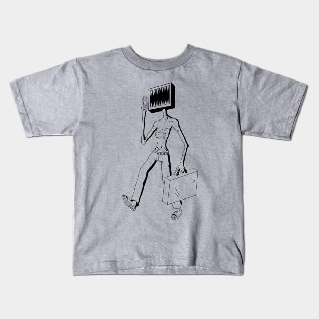 Consumerism Kids T-Shirt by AlanZ